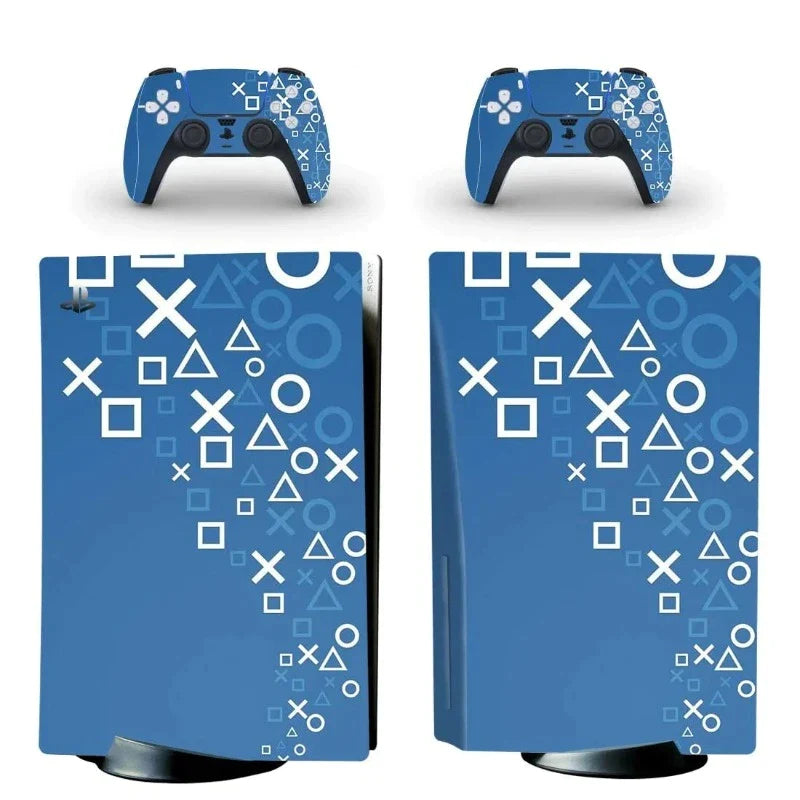 Blue PS5 Sticker 