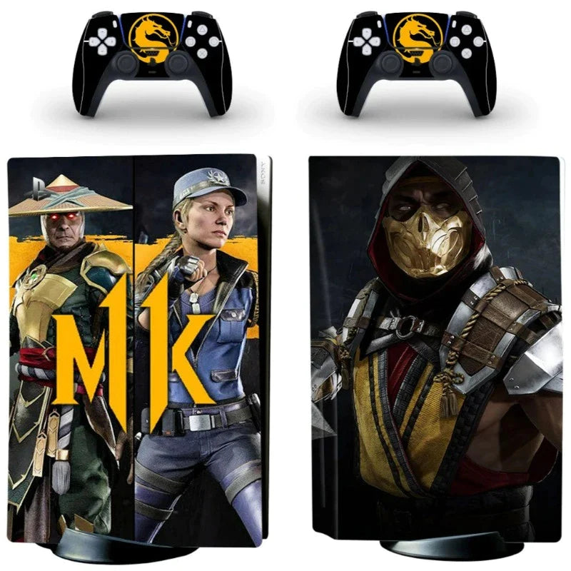 Mortal Kombat Characters PS5 Sticker