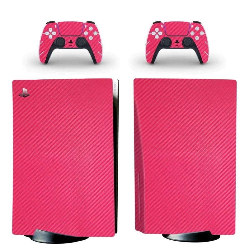 Pink Texture PS5 Sticker