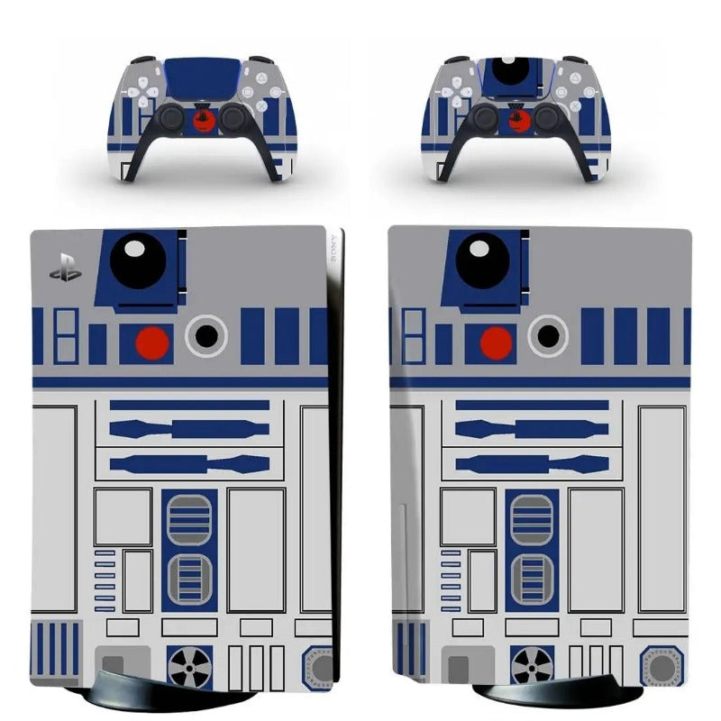 R2D2 Star Wars PS5 Sticker