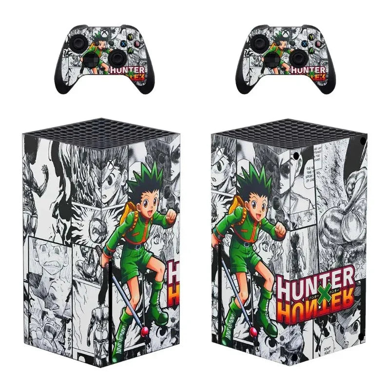 Sticker Xbox Hunter X Hunter Autocollant Gon Manettes &amp; Console