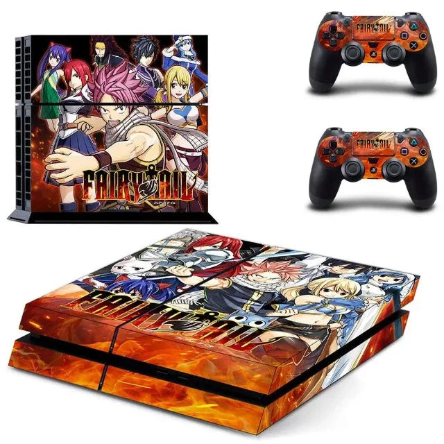 Sticker Autocollant PS4 Fairy Tail Chasseur de Dragon