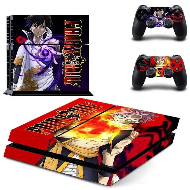 Sticker Autocollant PS4 Fairy Tail Natsu & Zeleph