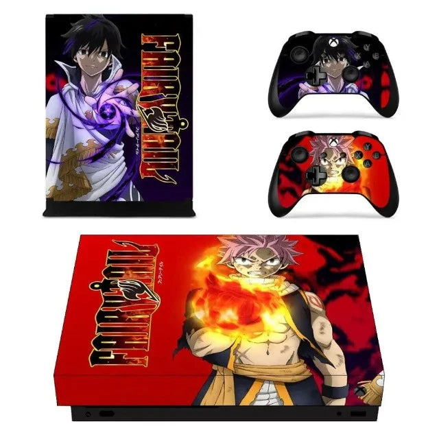 Sticker Autocollant Xbox One Fairy Tail Natsu & Zeleph