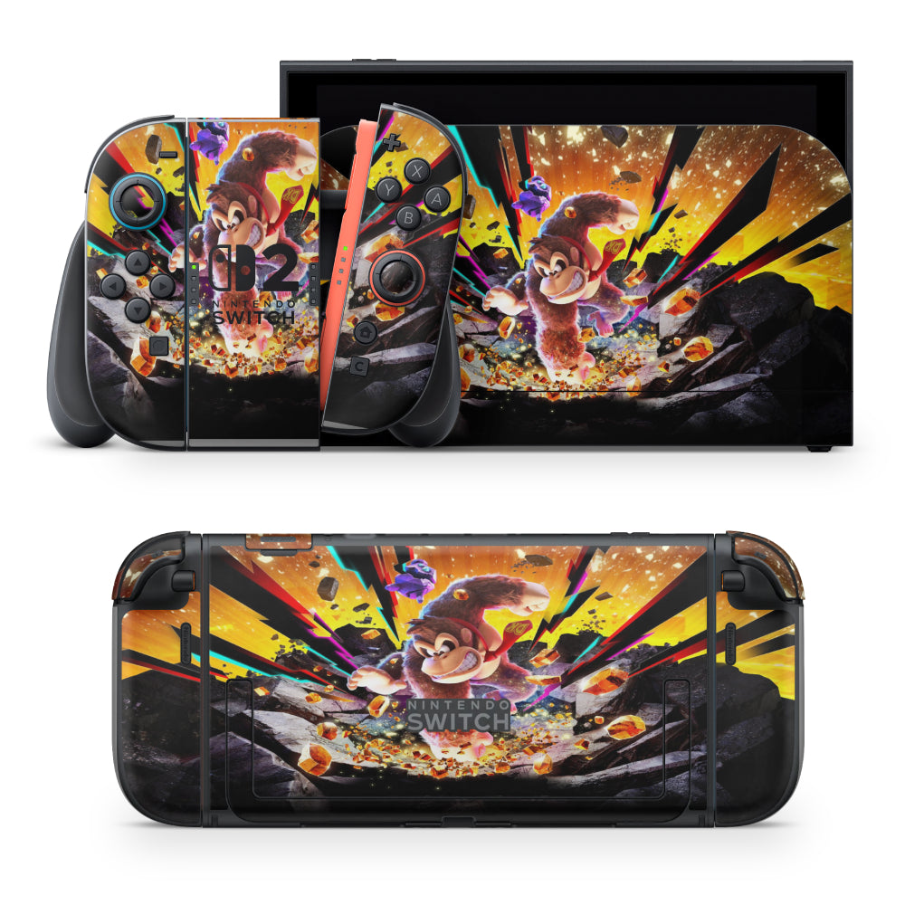 Donkey Kong smash Nintendo Switch Sticker