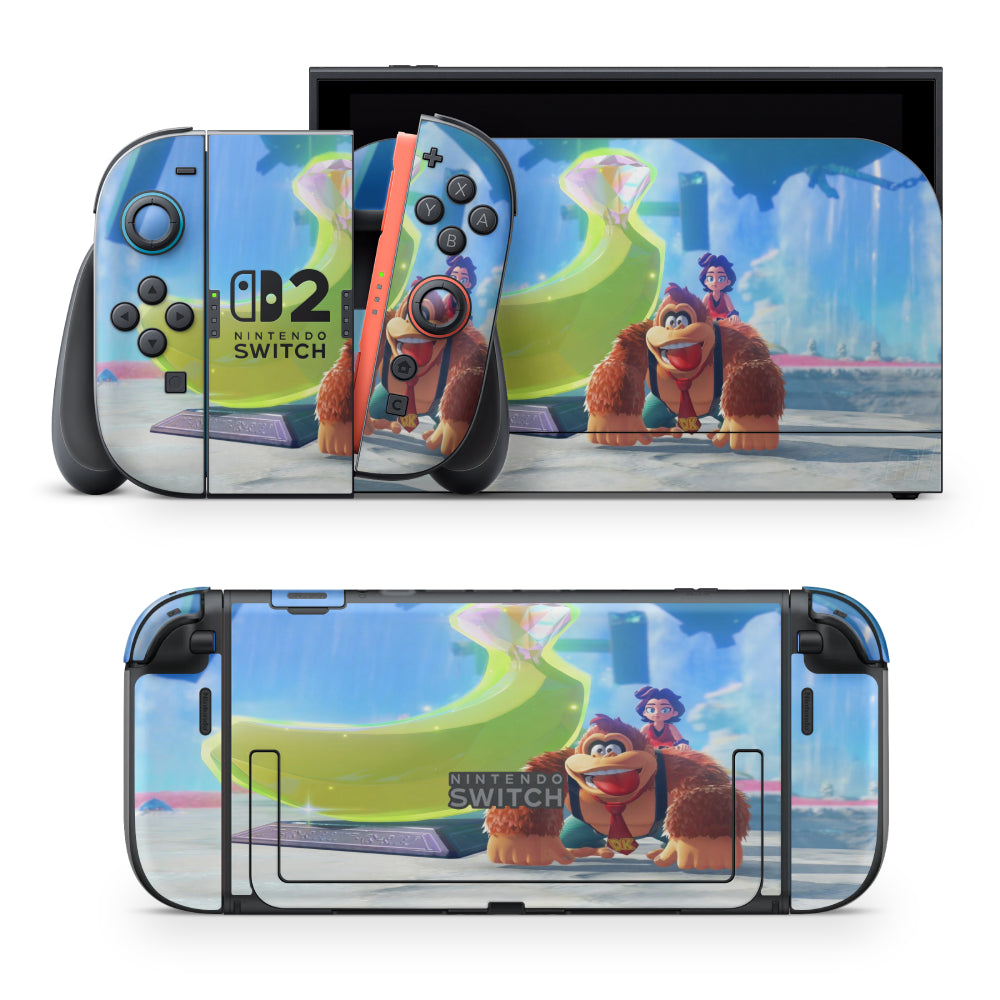 Donkey Kong banana Nintendo Switch Sticker