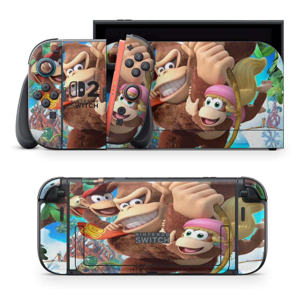 Donkey Kong family Nintendo Switch Sticker