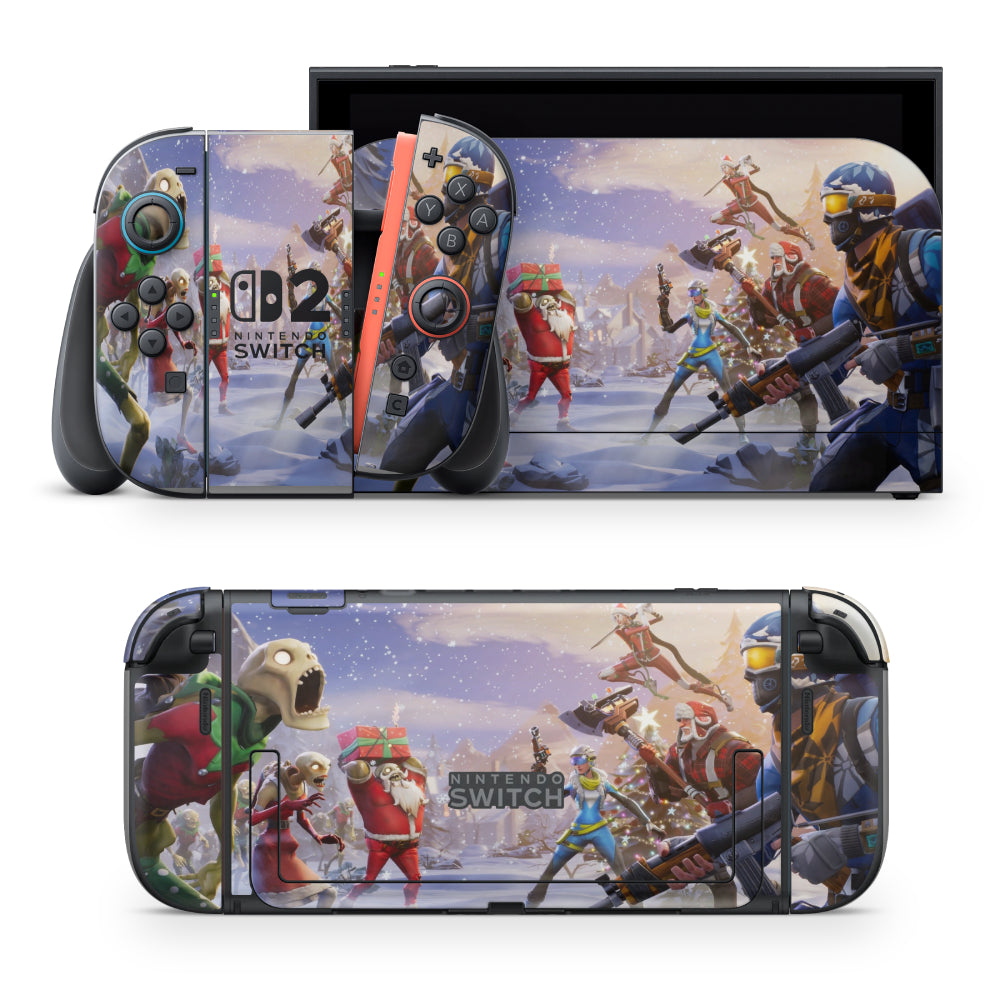 Fortnite chrismas Nintendo Switch Sticker