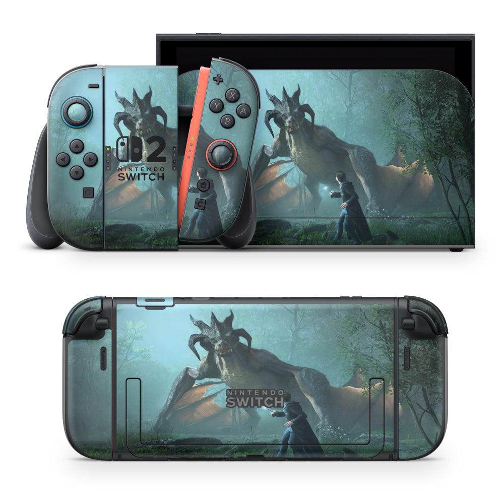 Dragon Hogwarts Legacy Nintendo Switch Sticker