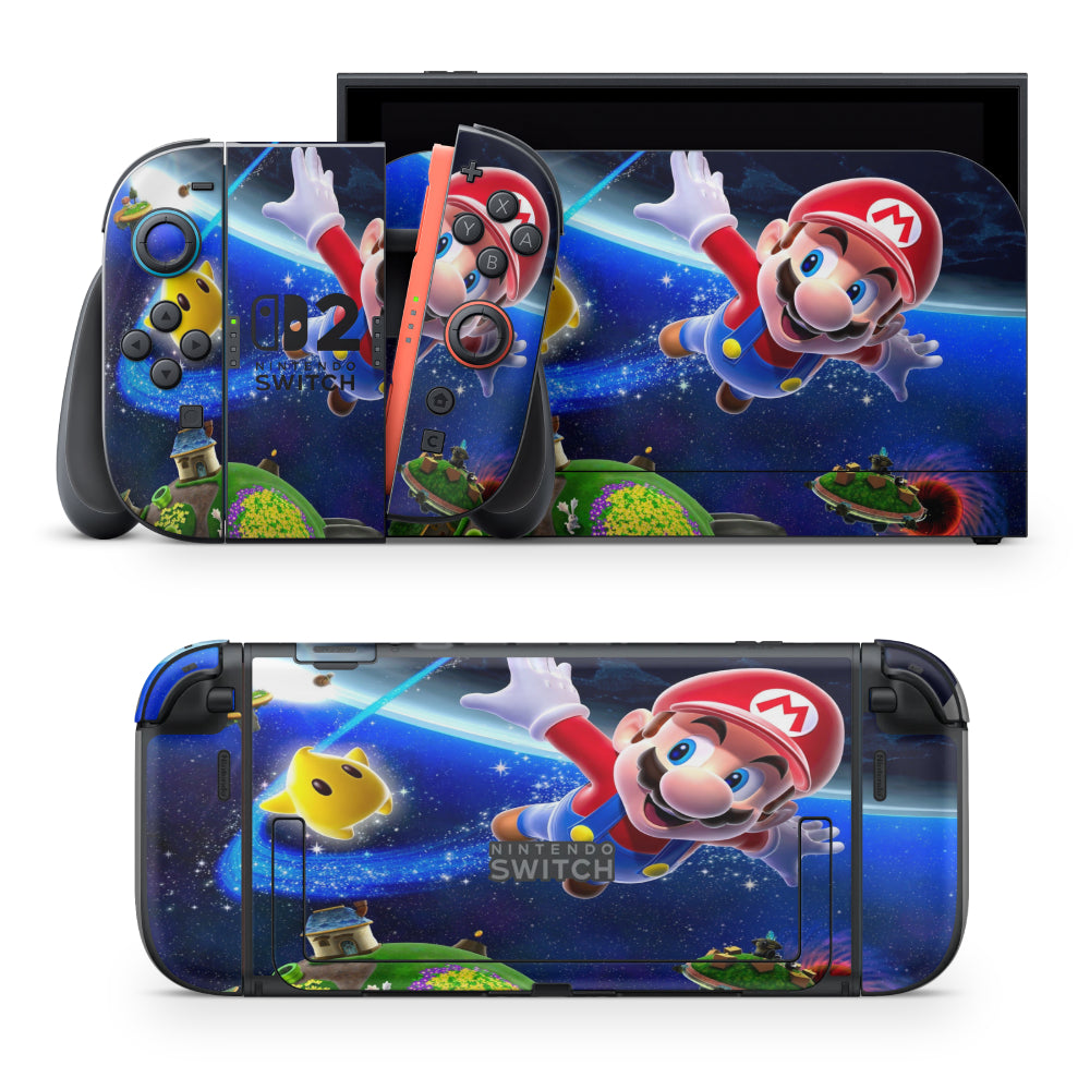 Super Mario Galaxy Nintendo Switch Sticker