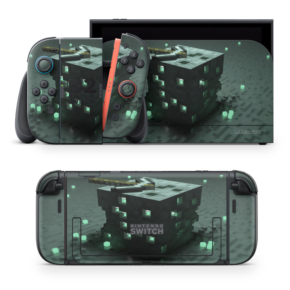 Minecraft pickaxe Nintendo Switch Sticker