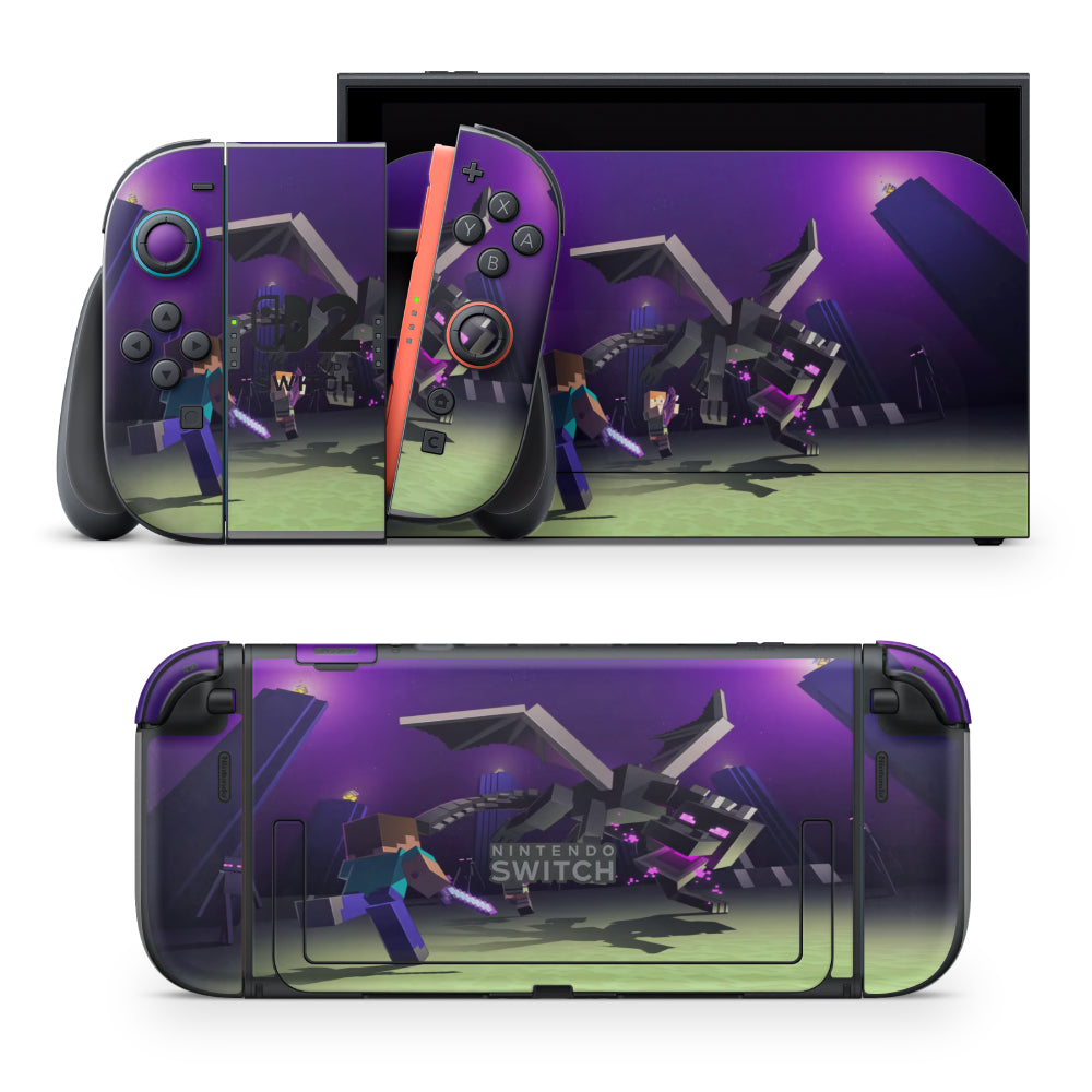 Ender dragon Minecraft Nintendo Switch Sticker