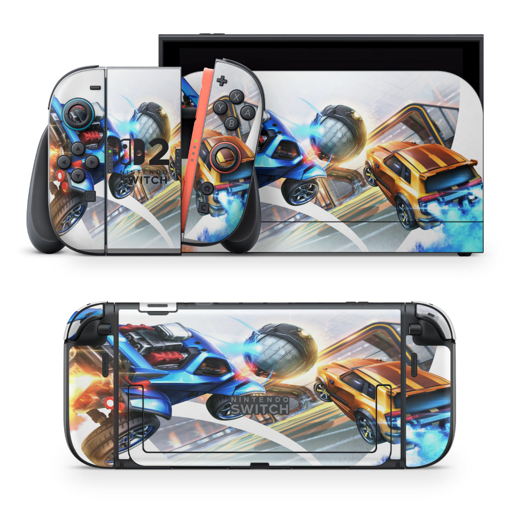 Rocket League cover Nintendo Switch Sticker
