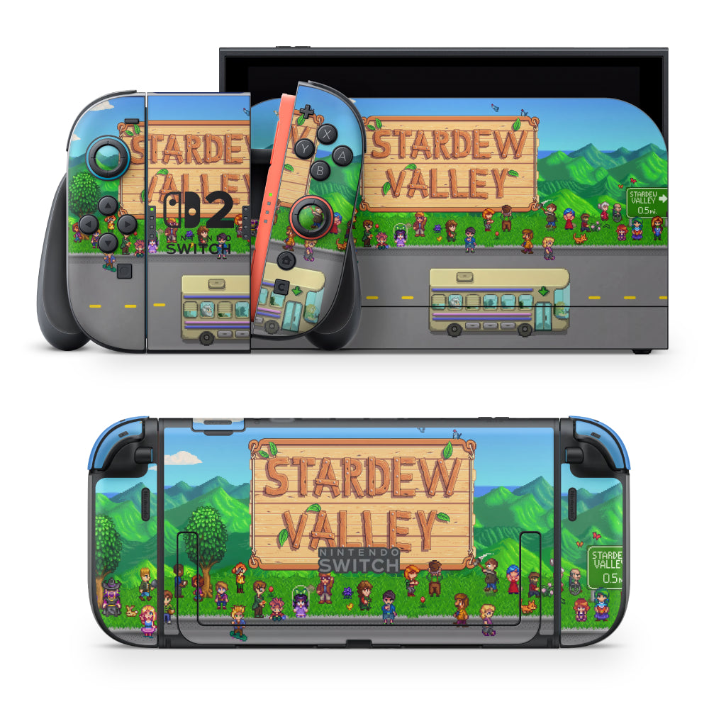 Stardew Valley bus Nintendo Switch Sticker