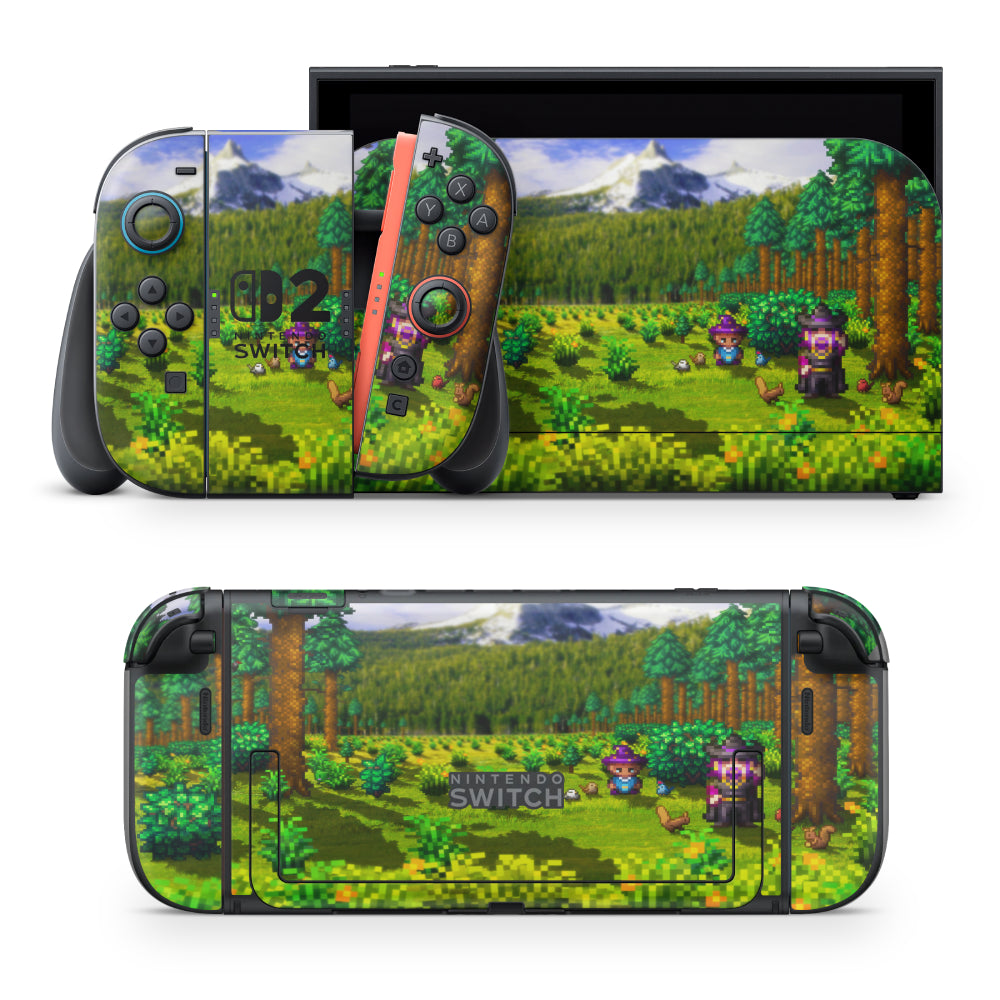 Stardew Valley forest Nintendo Switch Sticker