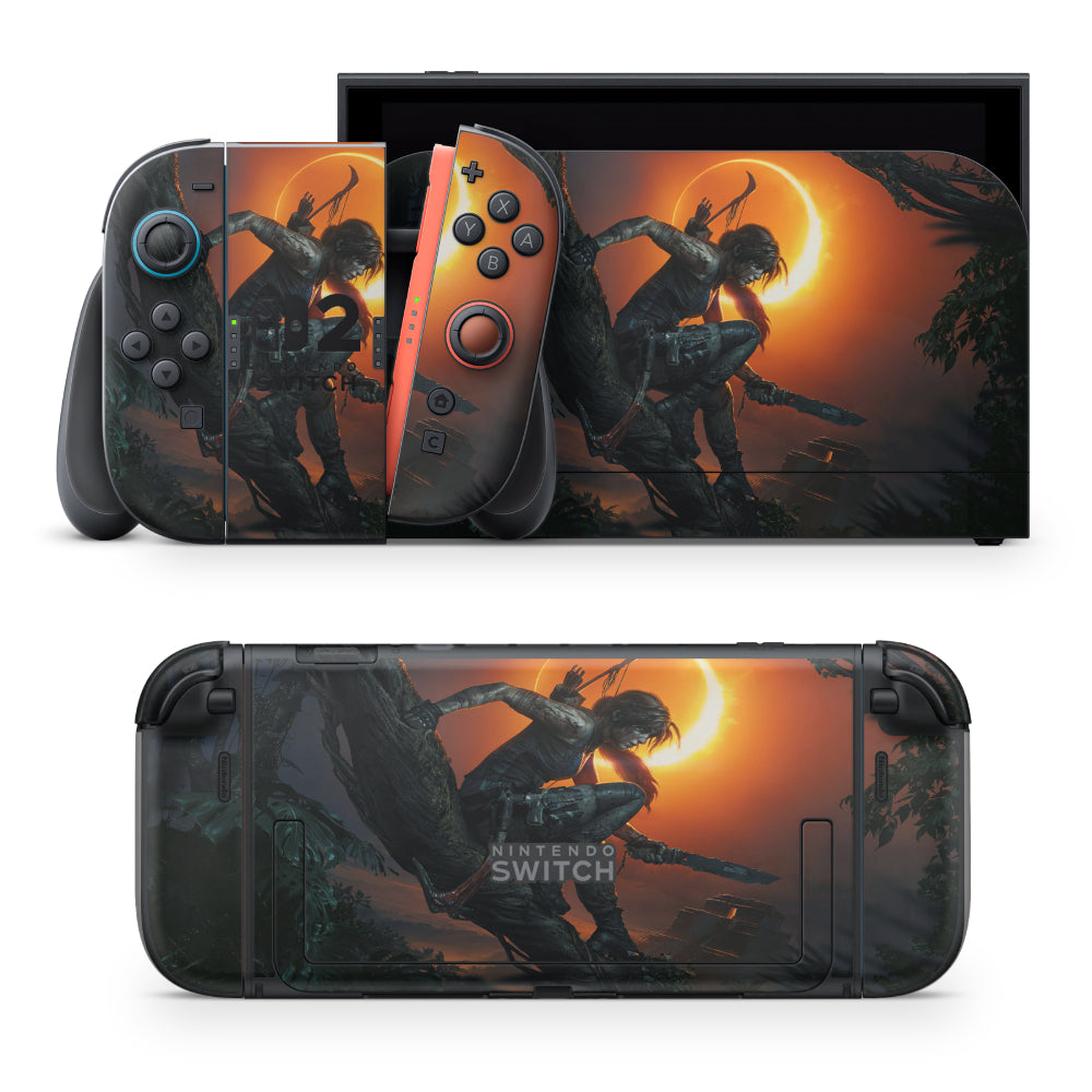 Tomb Raider Sun Nintendo Switch Sticker