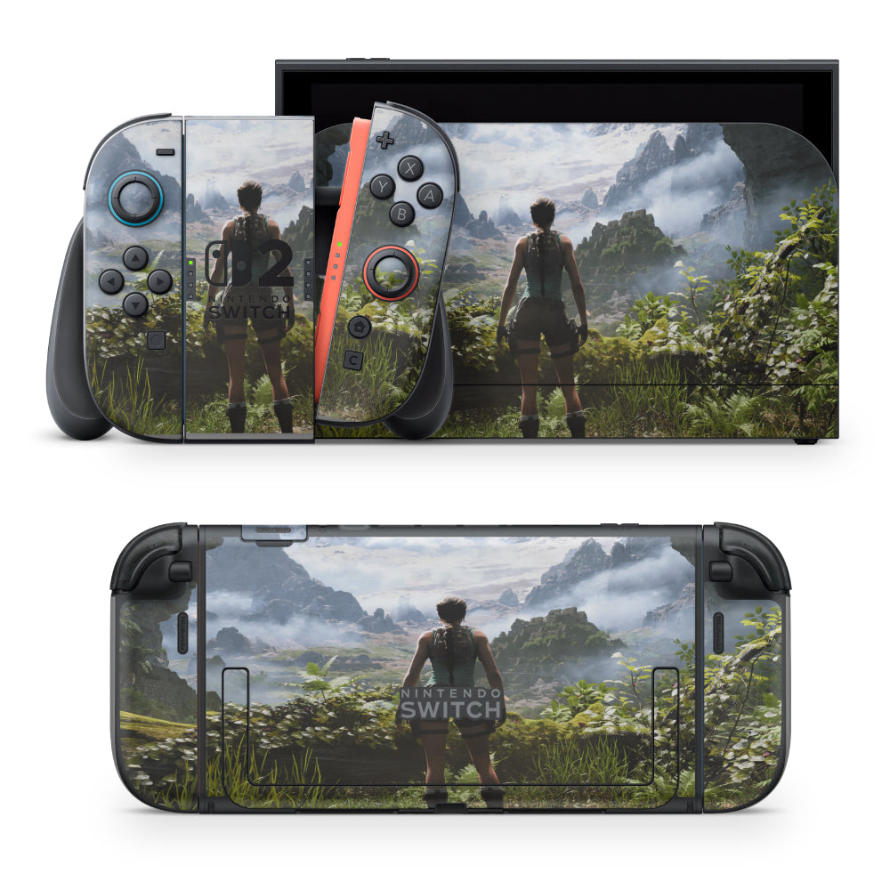 Tomb Raider world Nintendo Switch Sticker