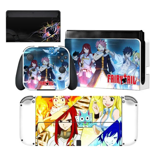 Sticker Autocollant Nintendo Switch Fairy Tail Happy