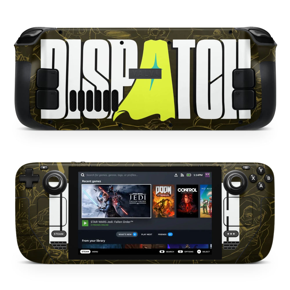 Dispatch Steam Deck Sticker