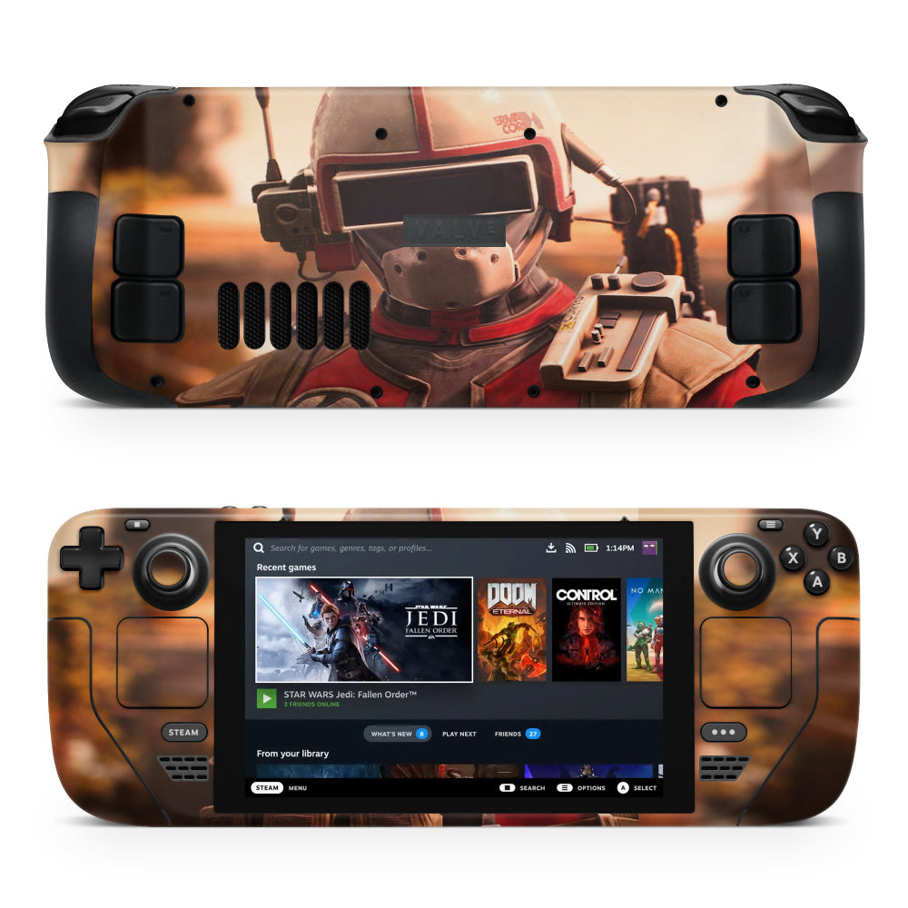 ARC Raiders character Steam Deck Sticker