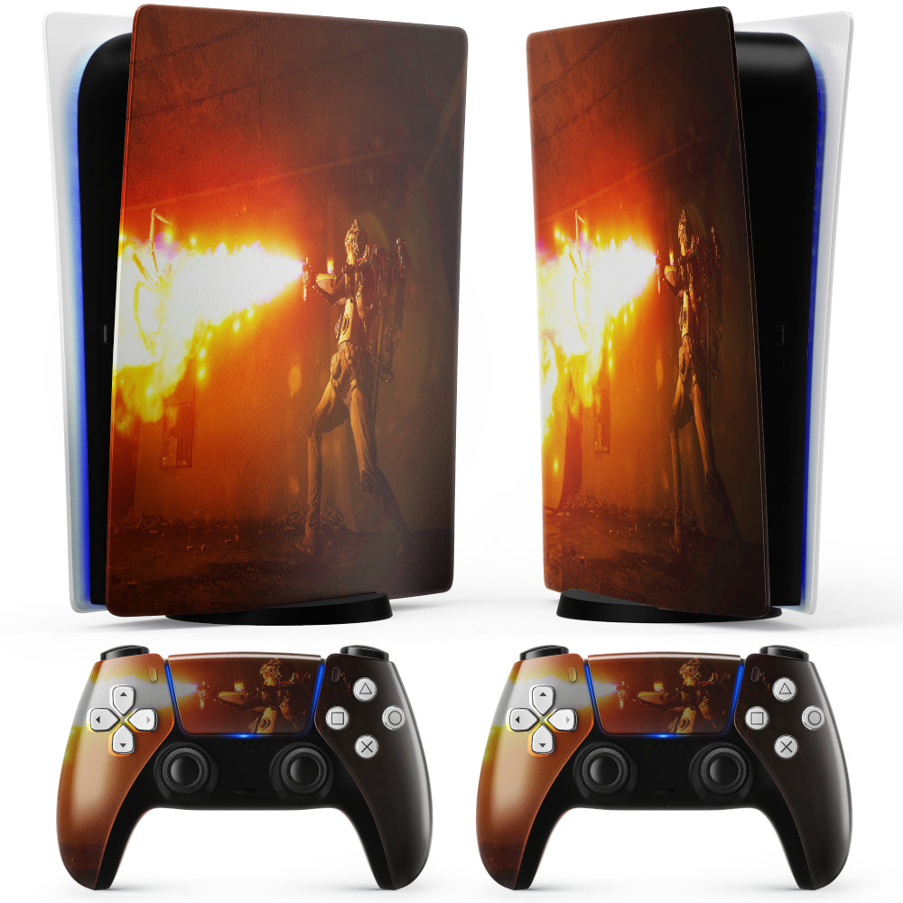 ARC Raiders fire PS5 sticker