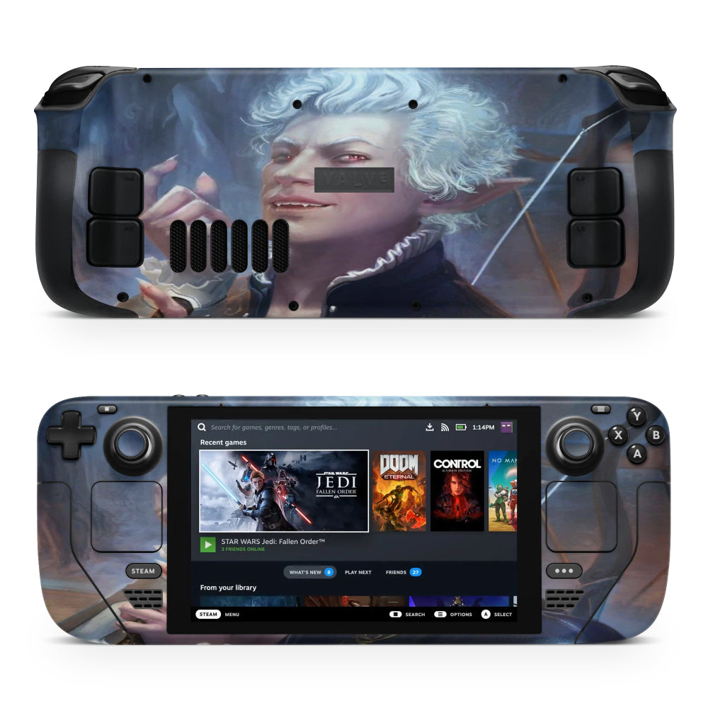 Astarion Baldur's Gate 3 Steam Deck Sticker