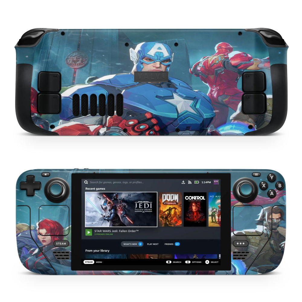 Avengers Marvel Rivals Steam Deck Sticker