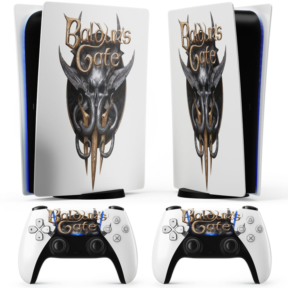 Baldur's Gate 3 logo sticker PS5