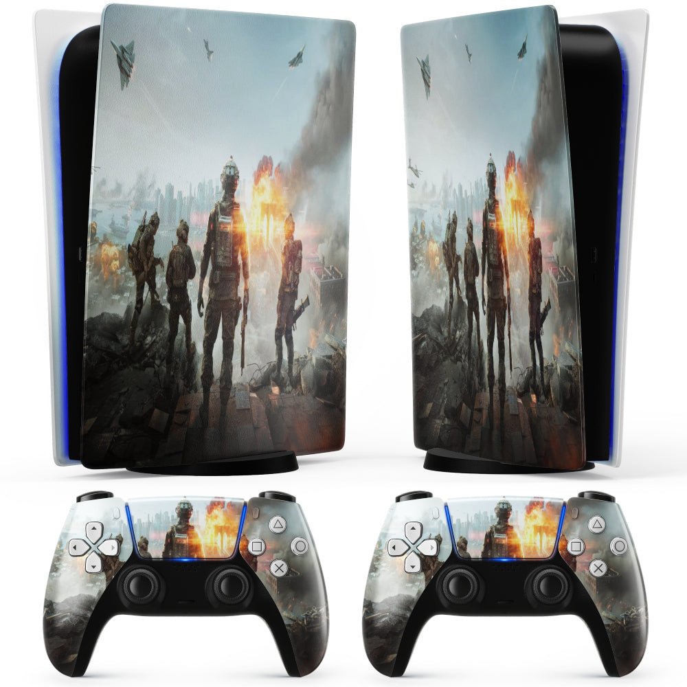 Battlefield 6 cover PS5 sticker