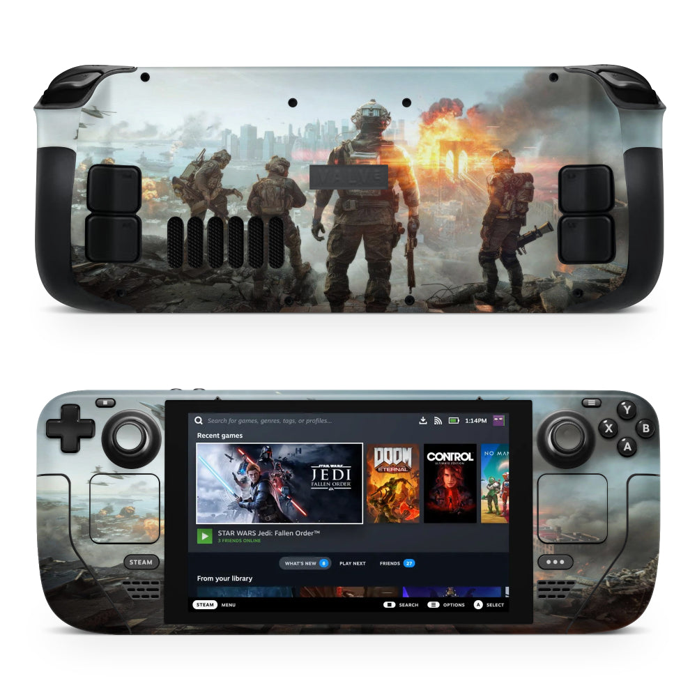 Battlefield 6 cover Steam Deck Sticker