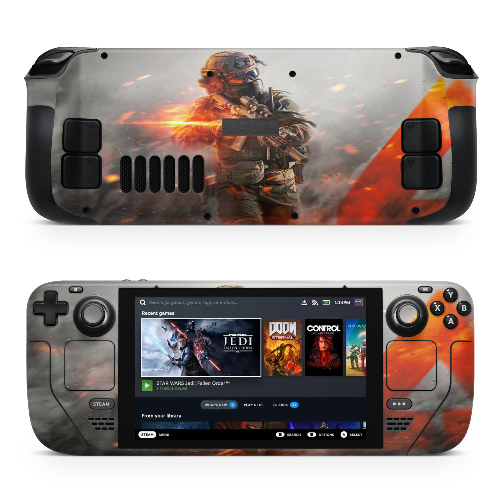 Battlefield 6 Steam Deck Sticker