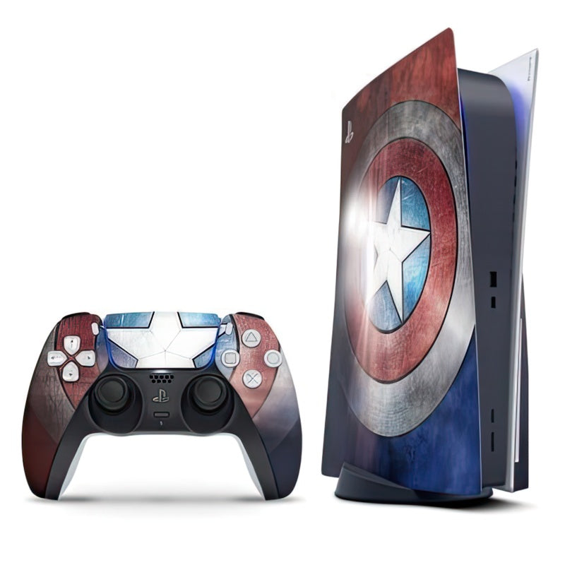 Captain America PS5 Sticker