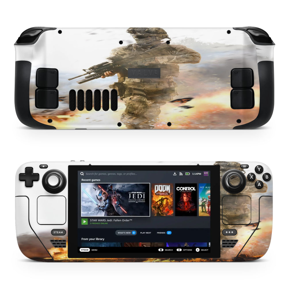 Pegatina para Steam Deck de COD MW2