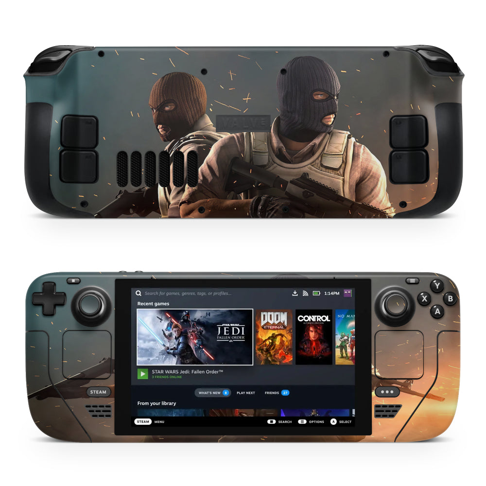 Counterstrike Steam Deck Sticker