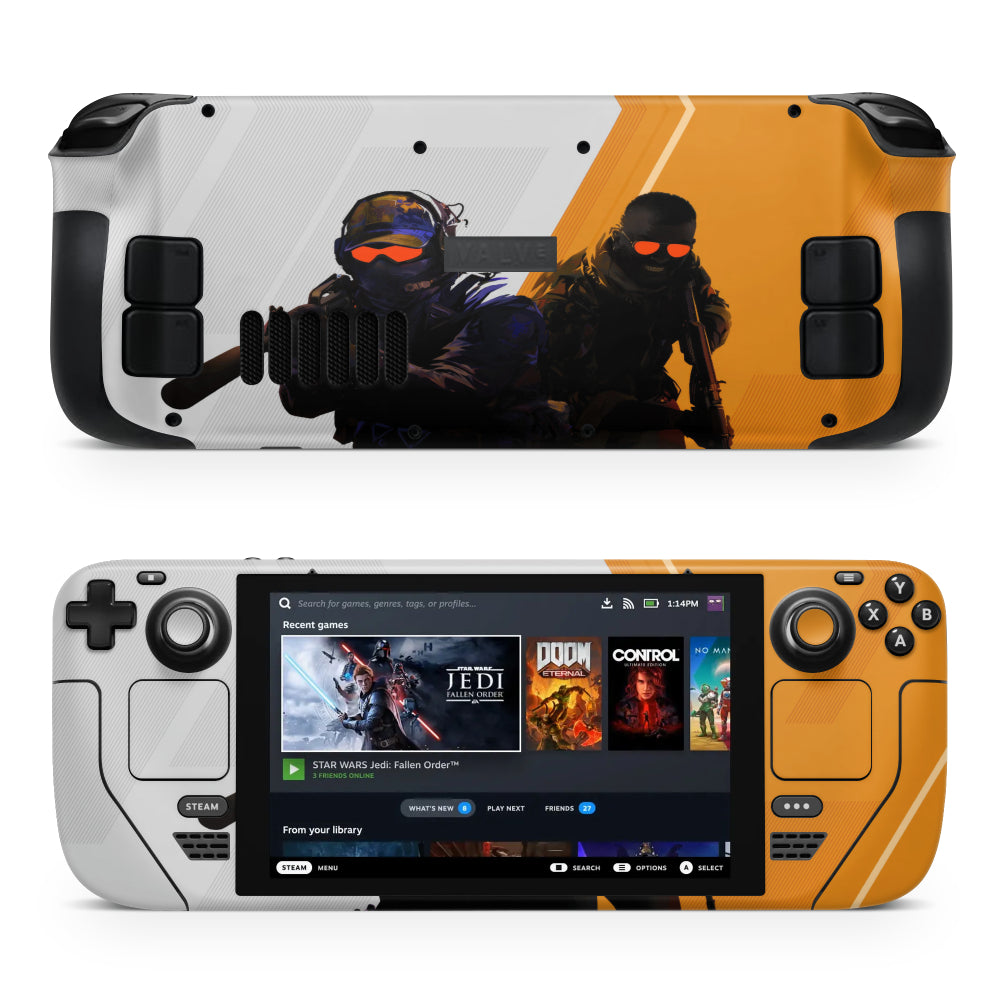 CS2 Steam Deck Sticker