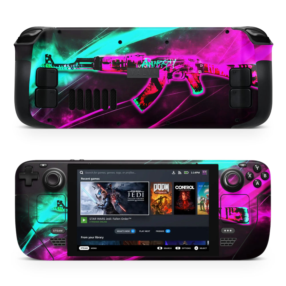 CSGO AK47 Steam Deck Aufkleber