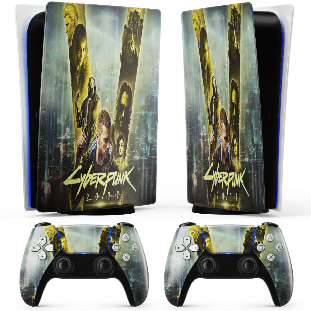 Cyberpunk 2077 PS5 sticker