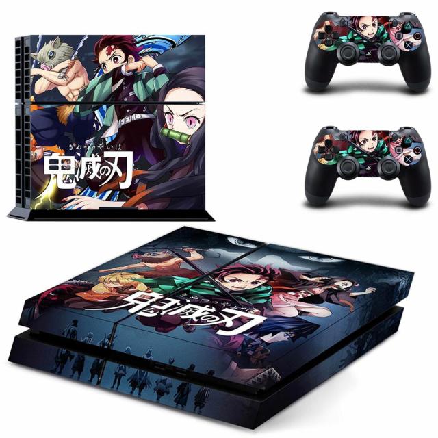 Demon Slayer Manga PS4 Aufkleber Playstation