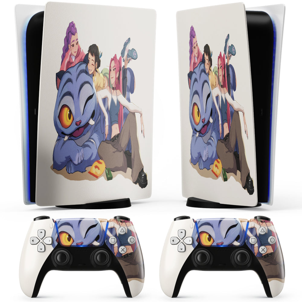 Derpy KPop Demon Hunters PS5 Sticker