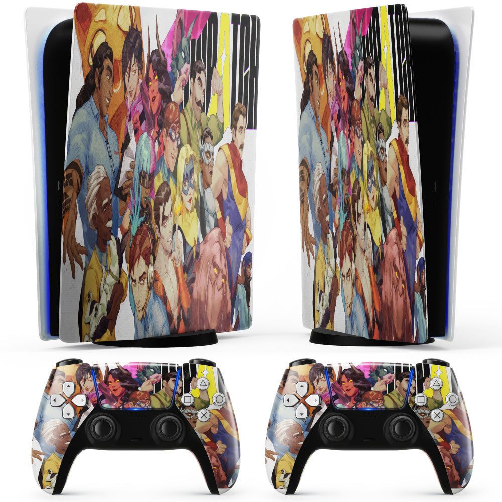 Pegatina Dispatch gang para PS5