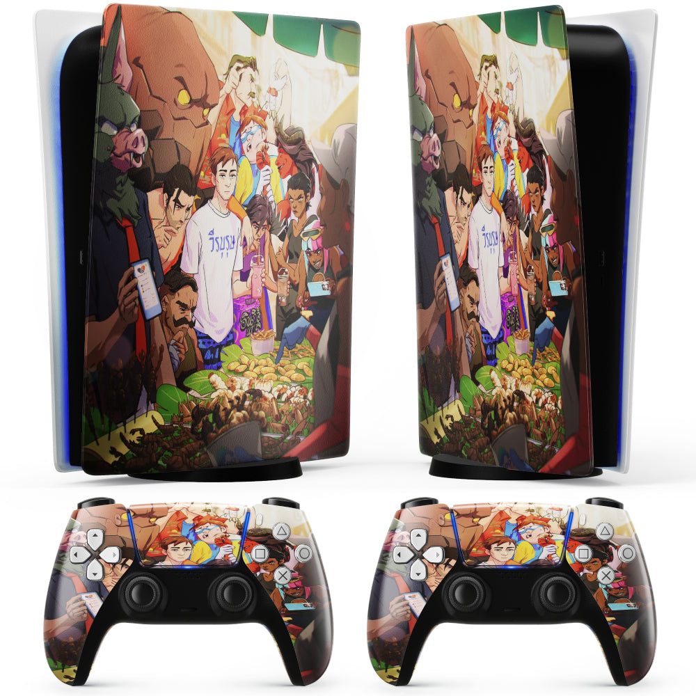 Envío del sticker Z-team para PS5