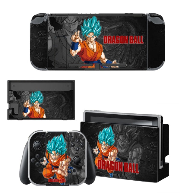 Dragon Ball Z "Goku Blue" Nintendo Switch Sticker