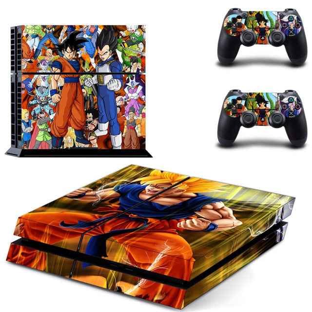 Dragon Ball Z PS4 Aufkleber Playstation