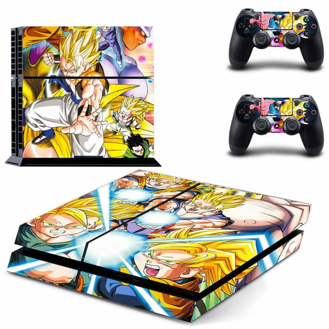 Dragon Ball Z PS4 Sticker Playstation