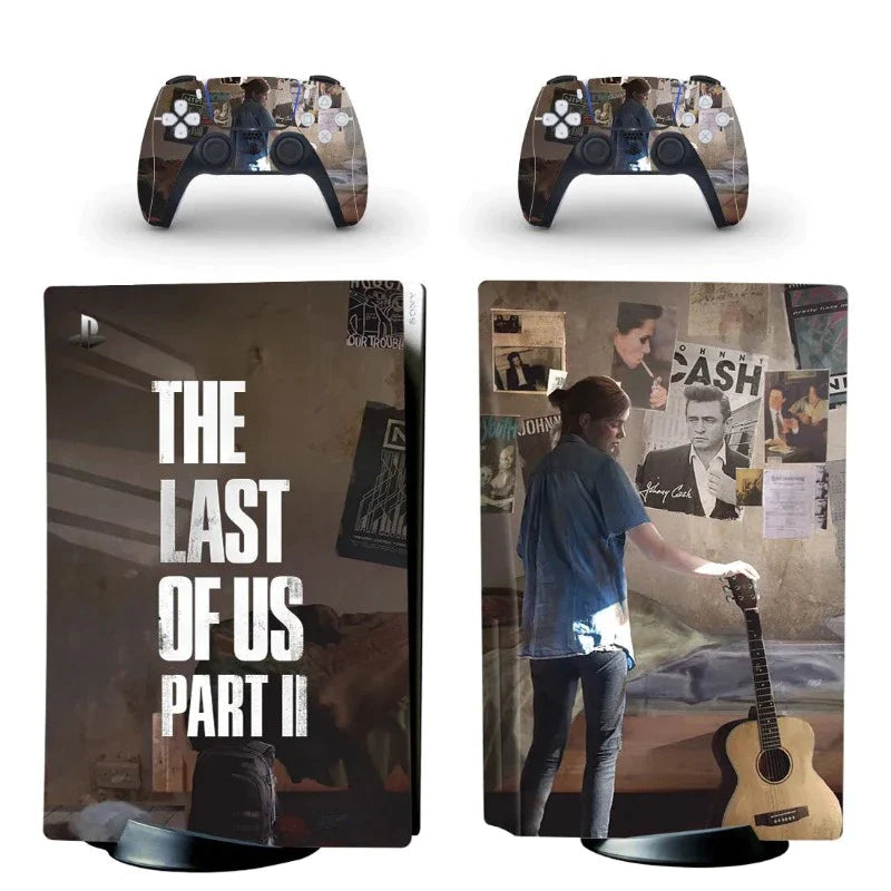 Ellie Guitar The Last Of Us PS5 Sticker