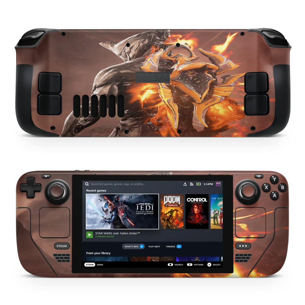 Excalibur Warframe Steam Deck Sticker