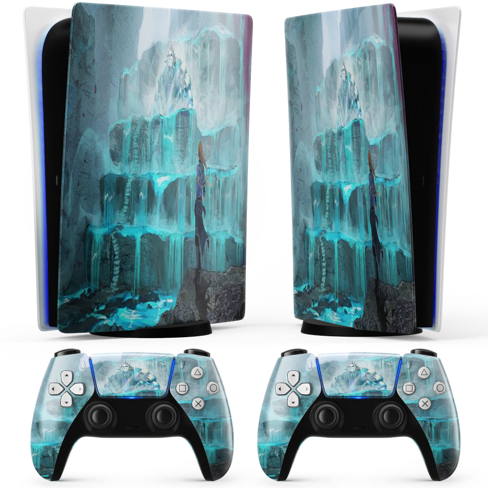 Expedition 33 blue PS5 sticker