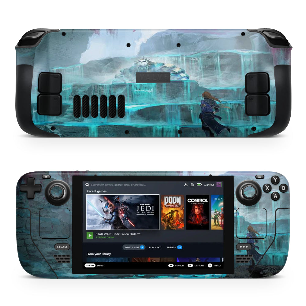 Expedition 33 blue Steam Deck Sticker