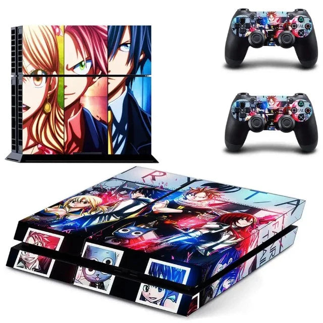 Fairy Tail Lucy Natsu Gray PS4 Sticker