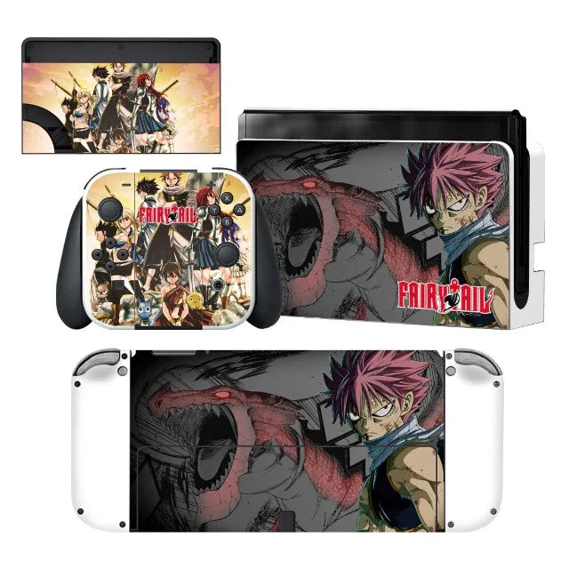 Fairy Tail Natsu Dragon Nintendo Switch Sticker